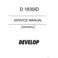 MINOLTA D1830ID Instrukcja Serwisowa