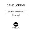 MINOLTA CF2001 Instrukcja Serwisowa